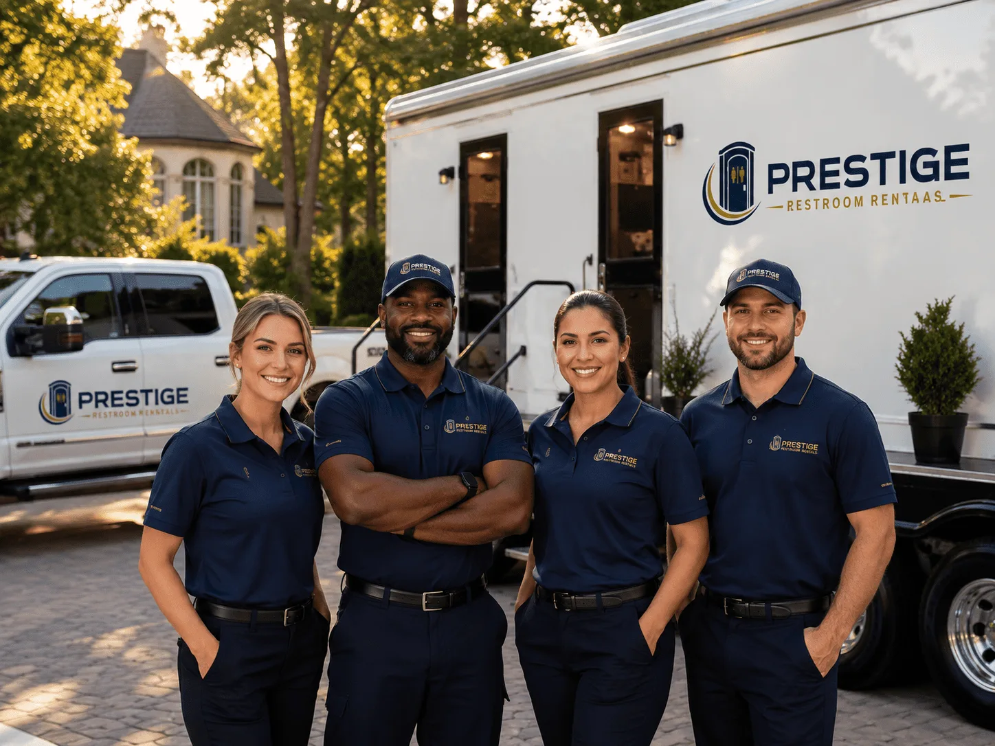 Trusted Luxury Portable Restrooms company in Edcouch, TX